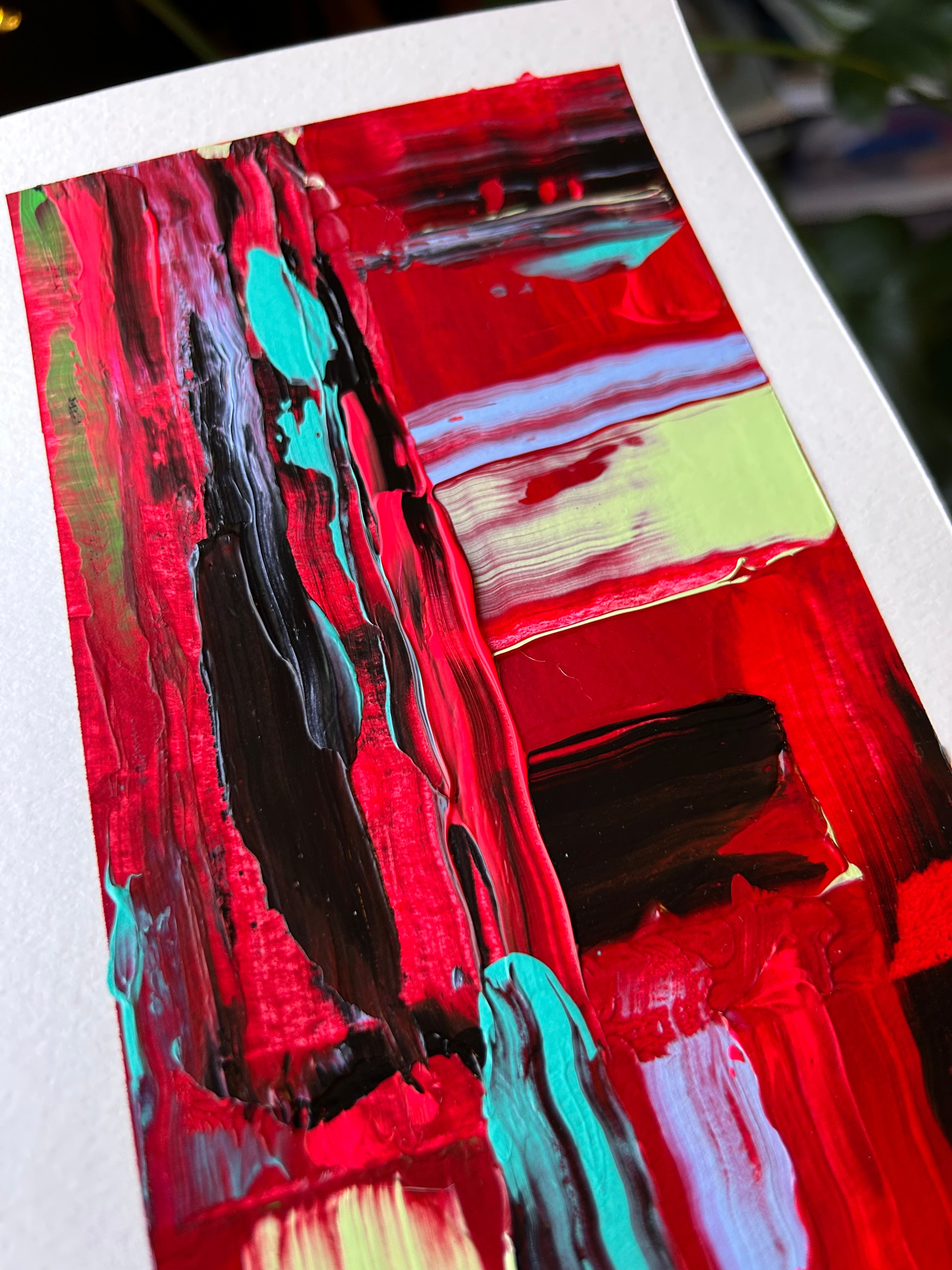 “Bad At Directions” Original Abstract Painting