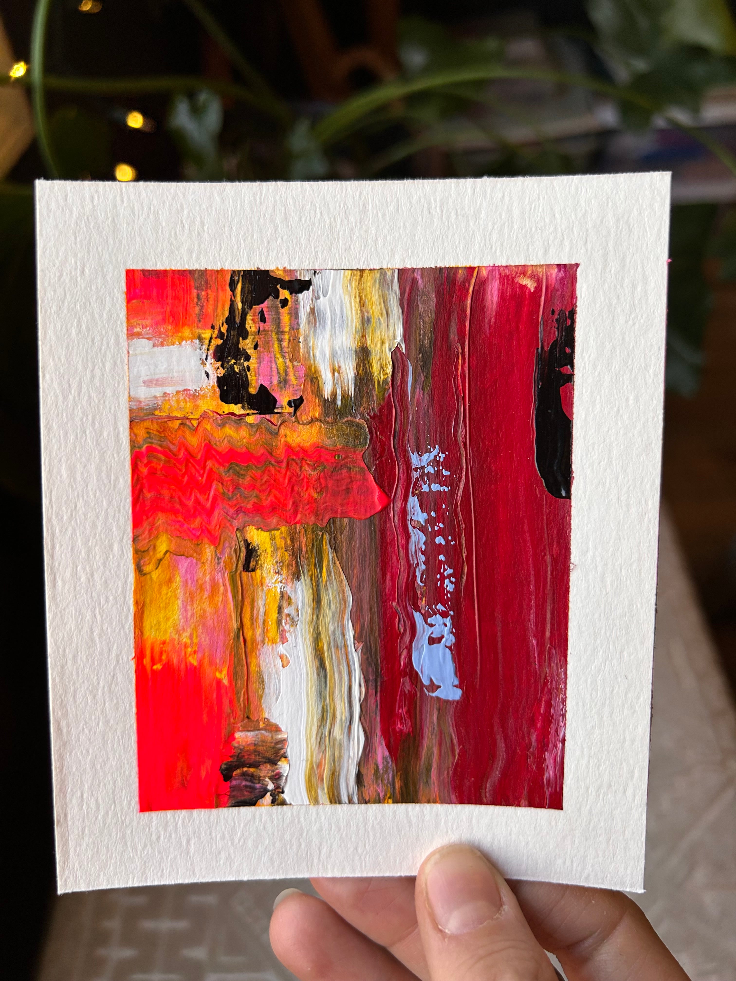 “Spiraling” Original Abstract Painting