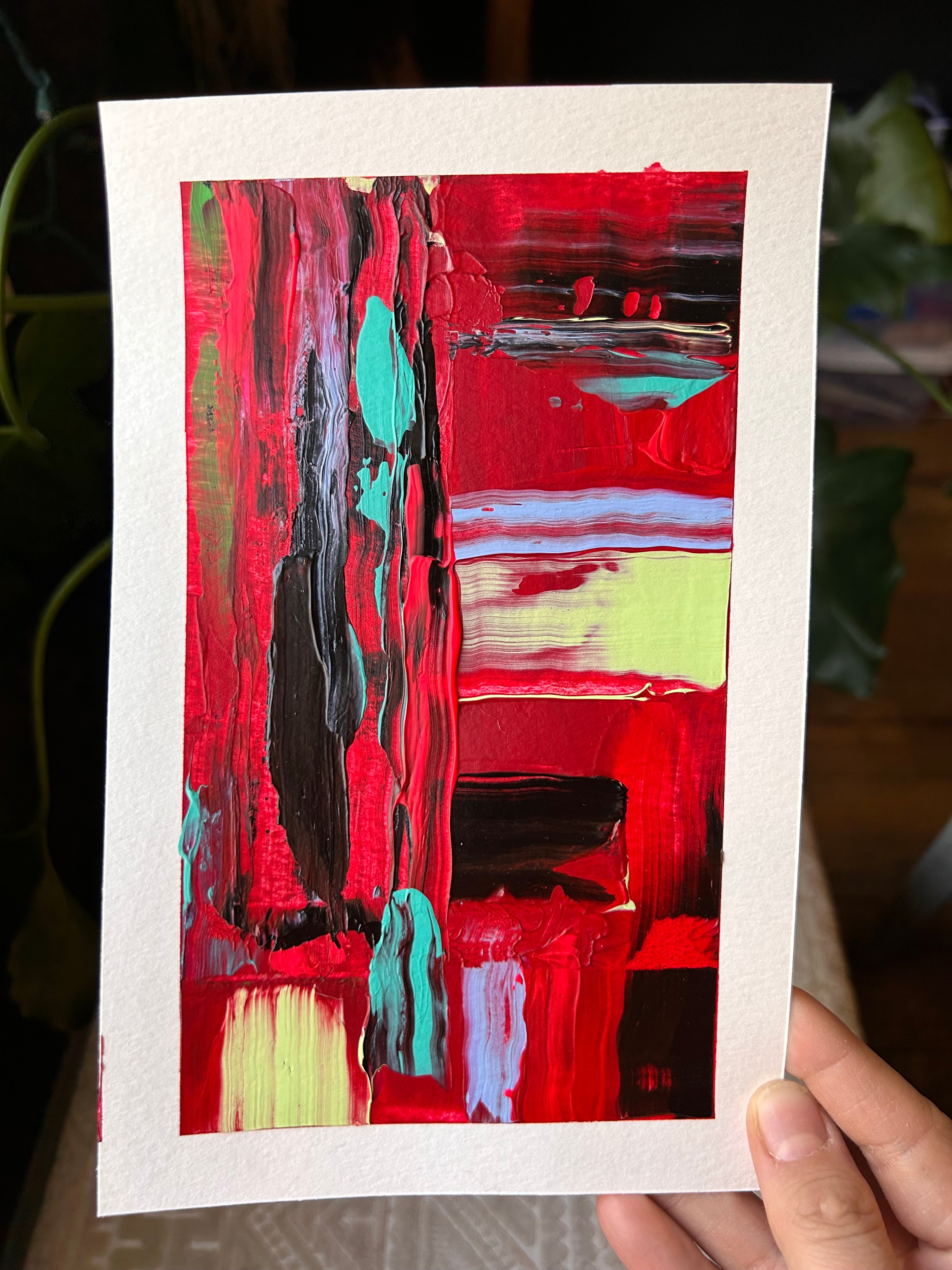 “Bad At Directions” Original Abstract Painting