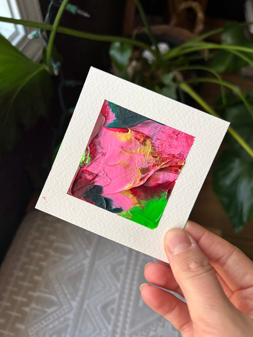 Custom Kahlo Mini Painting
