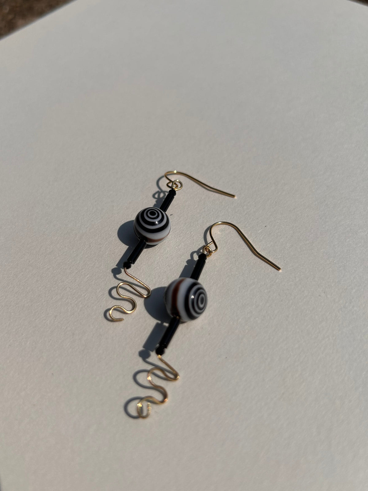 Spiraling Out Dangle Earrings
