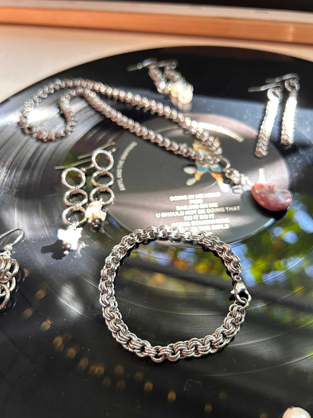 3 Ring Chainmail Bracelet