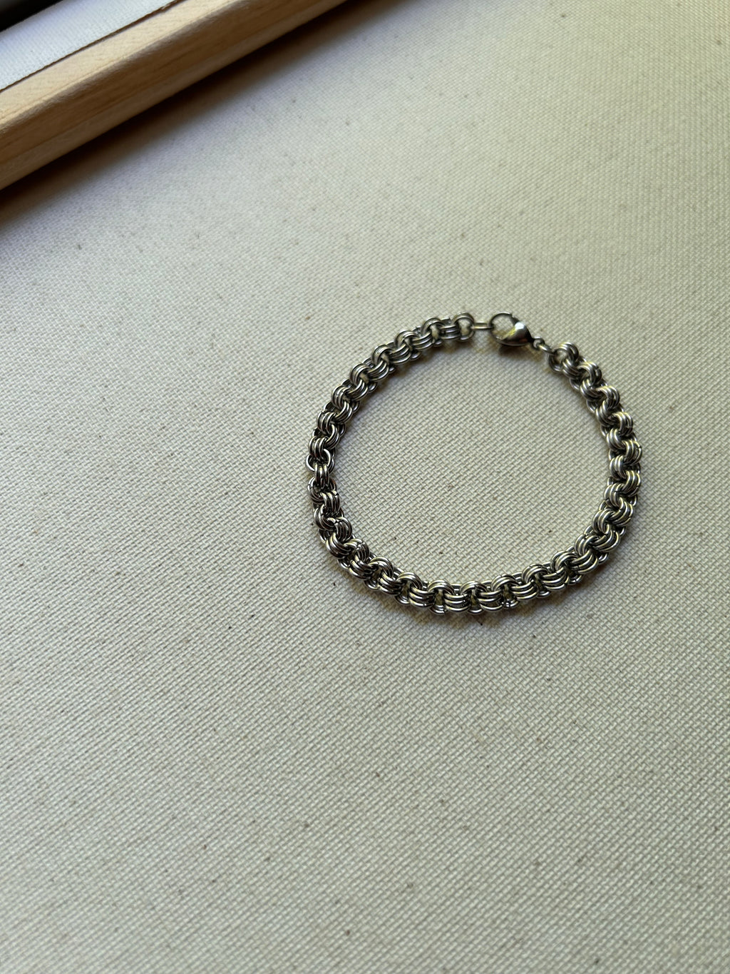 3 Ring Chainmail Bracelet