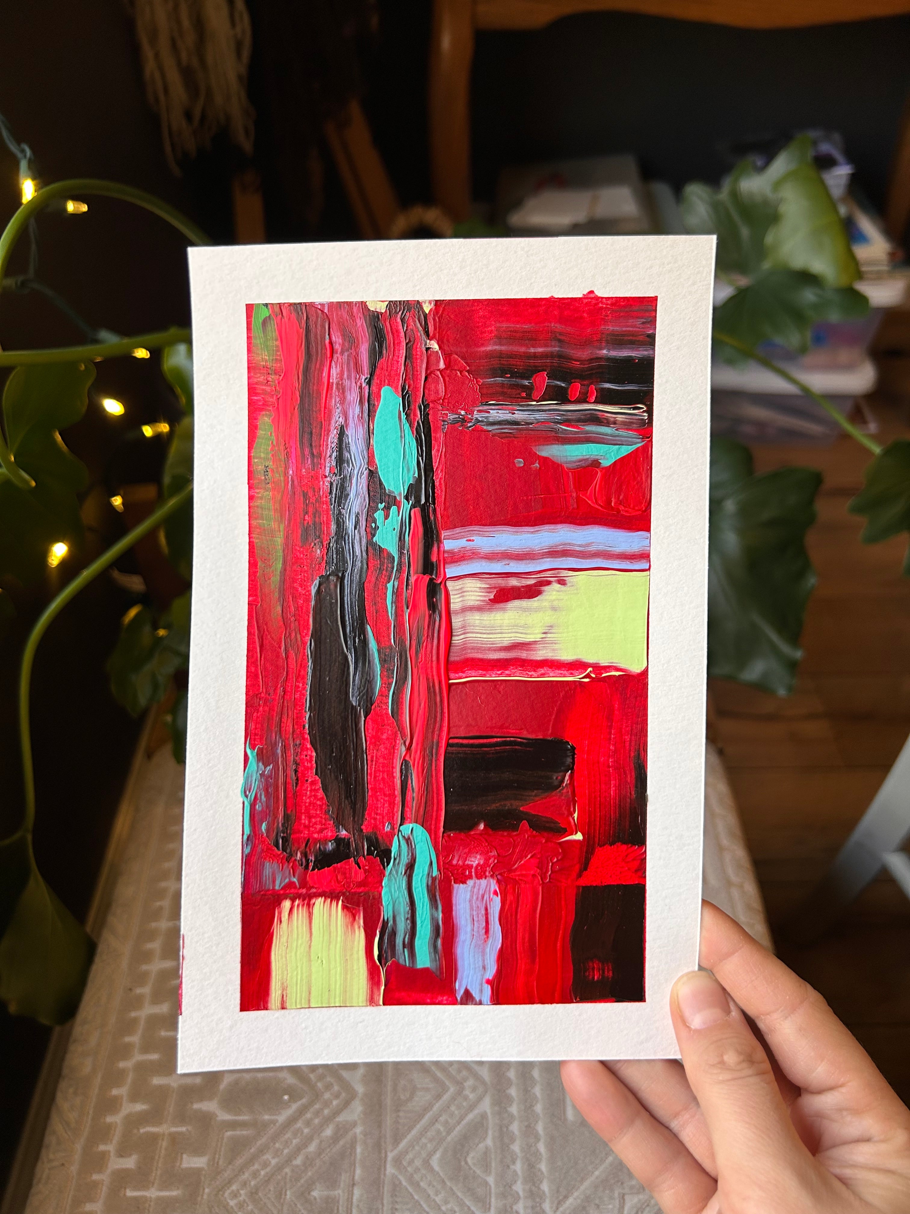 “Bad At Directions” Original Abstract Painting