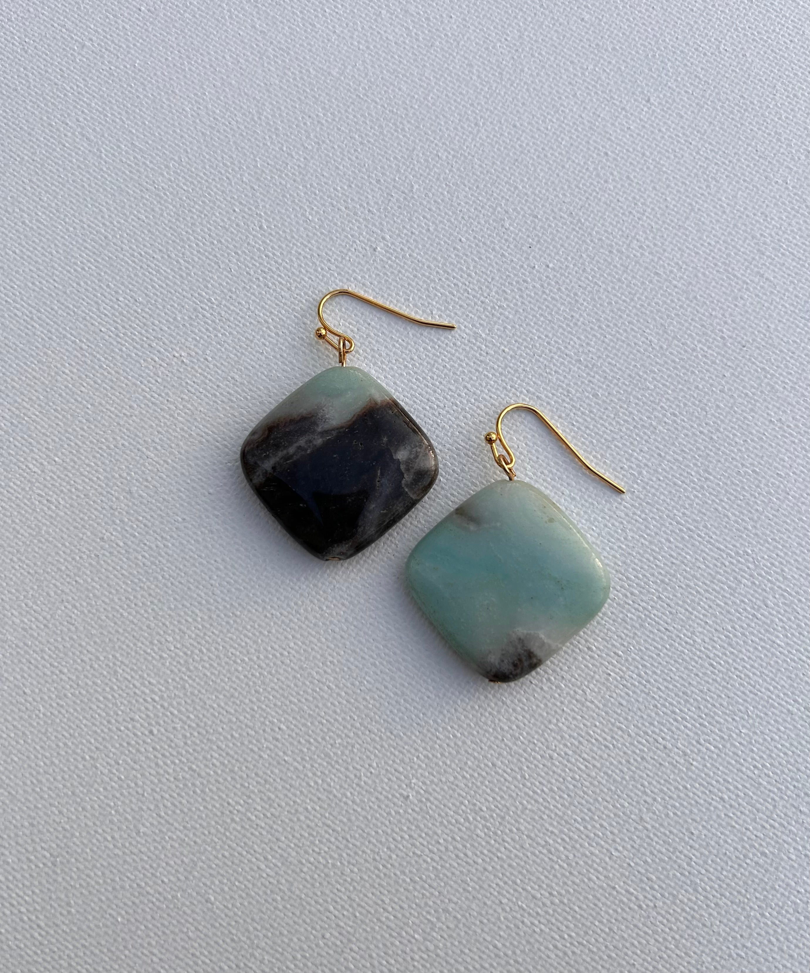 Amazonite Dangle Earrings