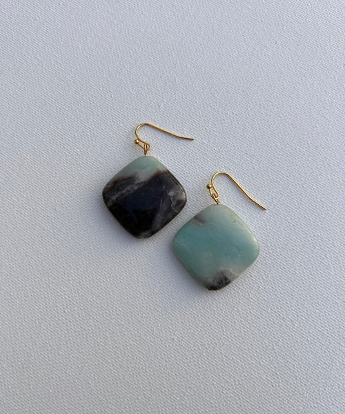 Amazonite Dangle Earrings