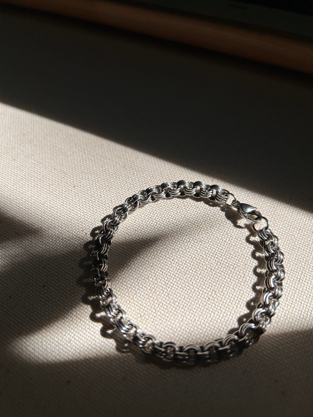 3 Ring Chainmail Bracelet