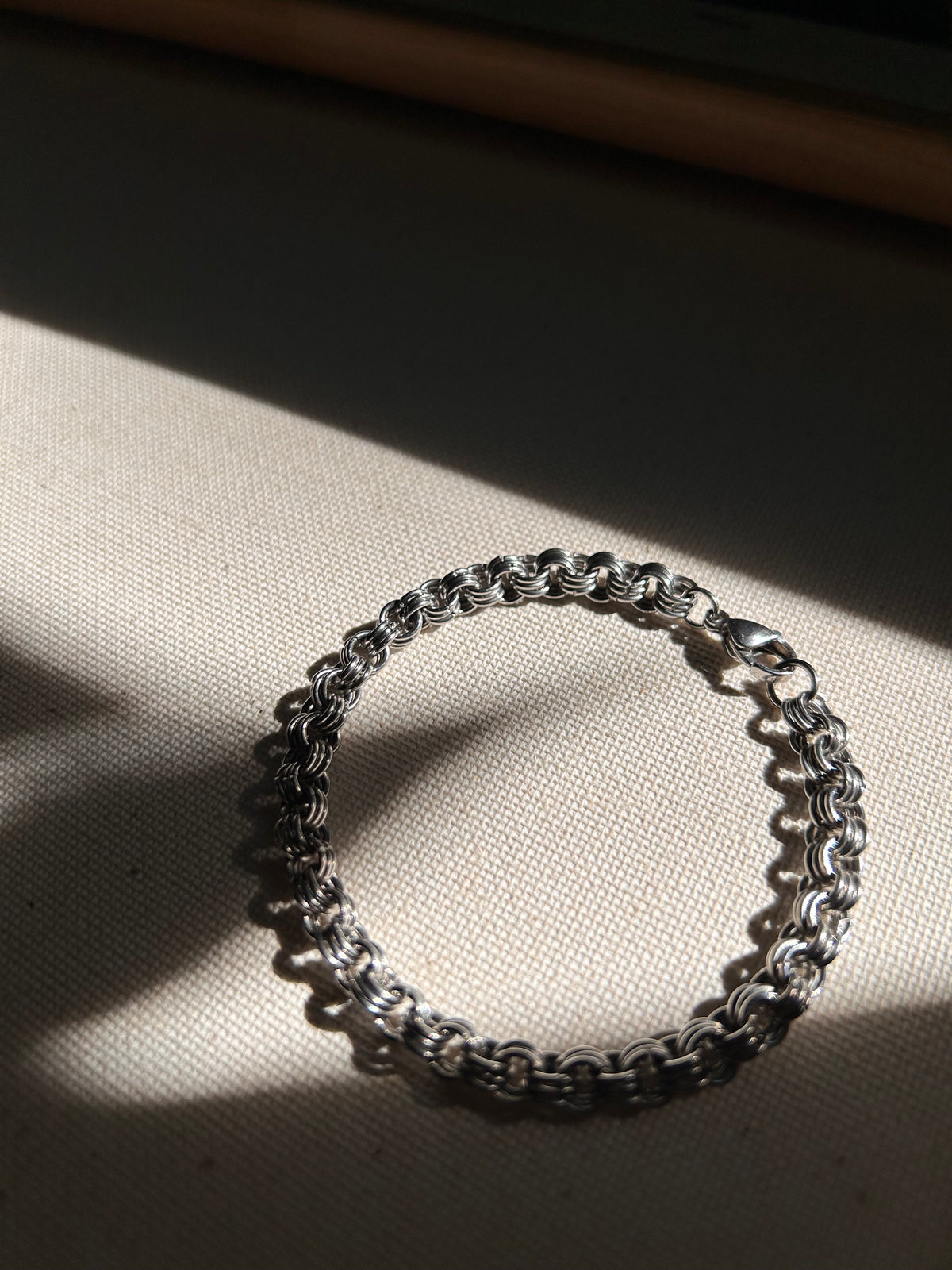 3 Ring Chainmail Bracelet