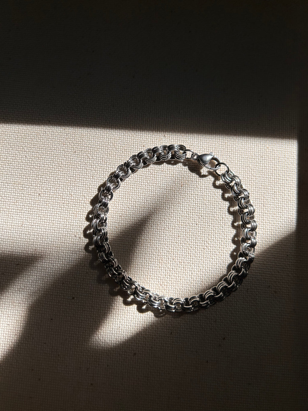 3 Ring Chainmail Bracelet