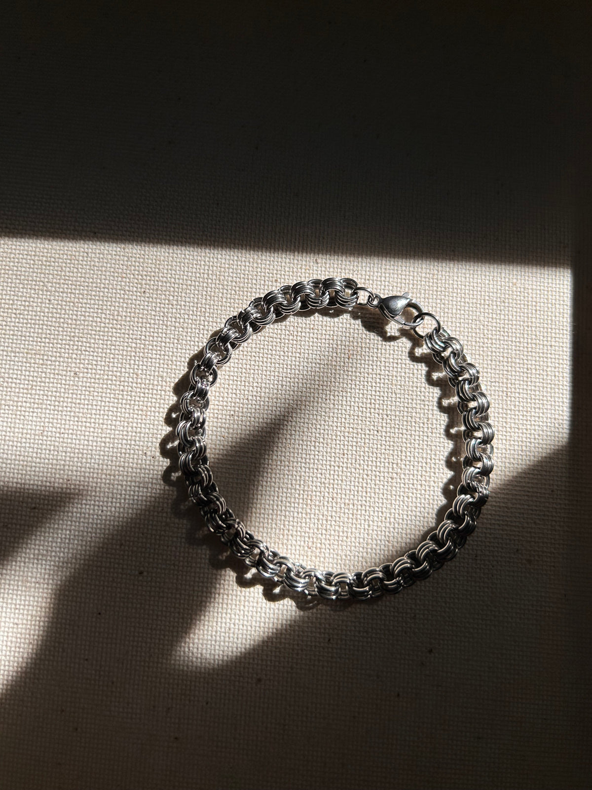 3 Ring Chainmail Bracelet