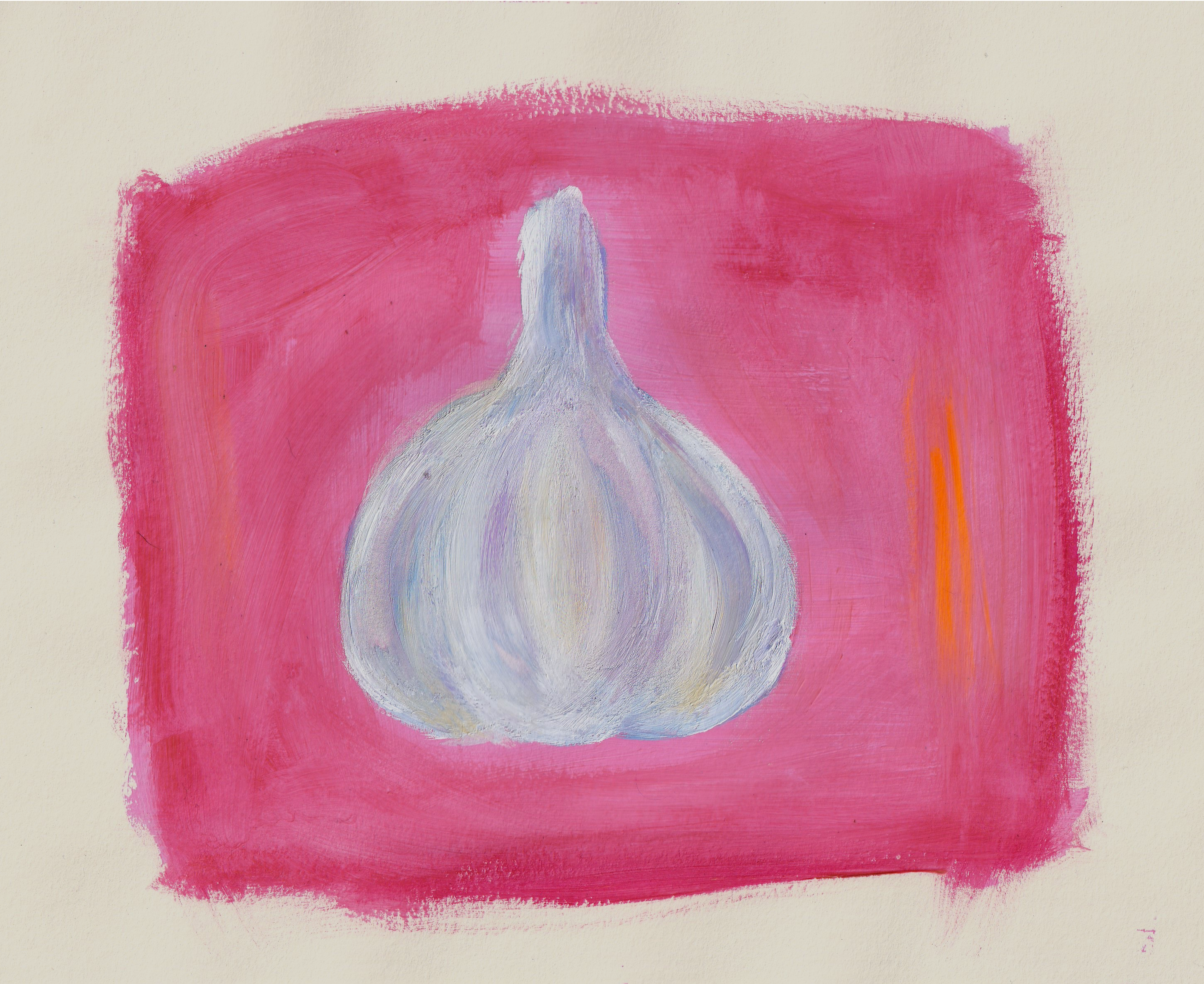 Garlic Color Study Print