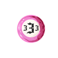 333 Pool Ball Sticker