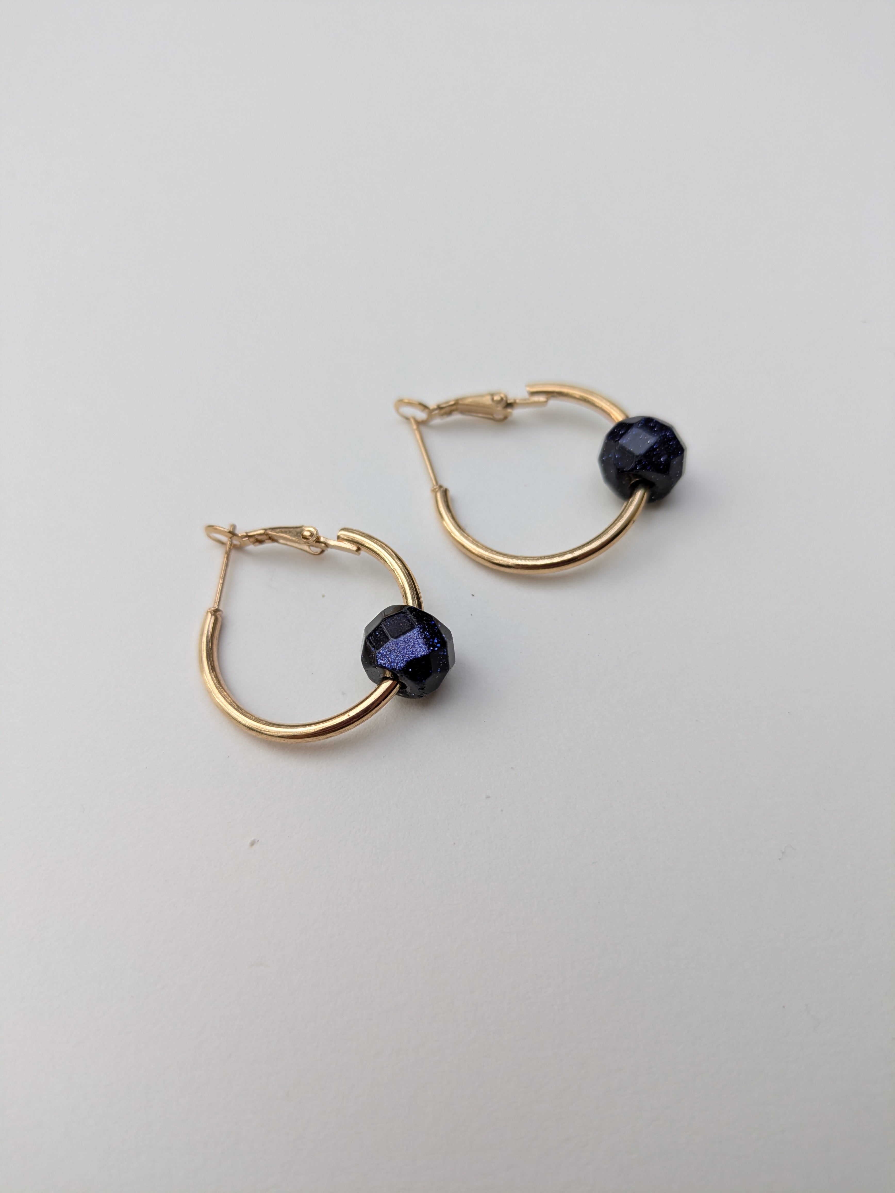 Goldstone Small Hoops