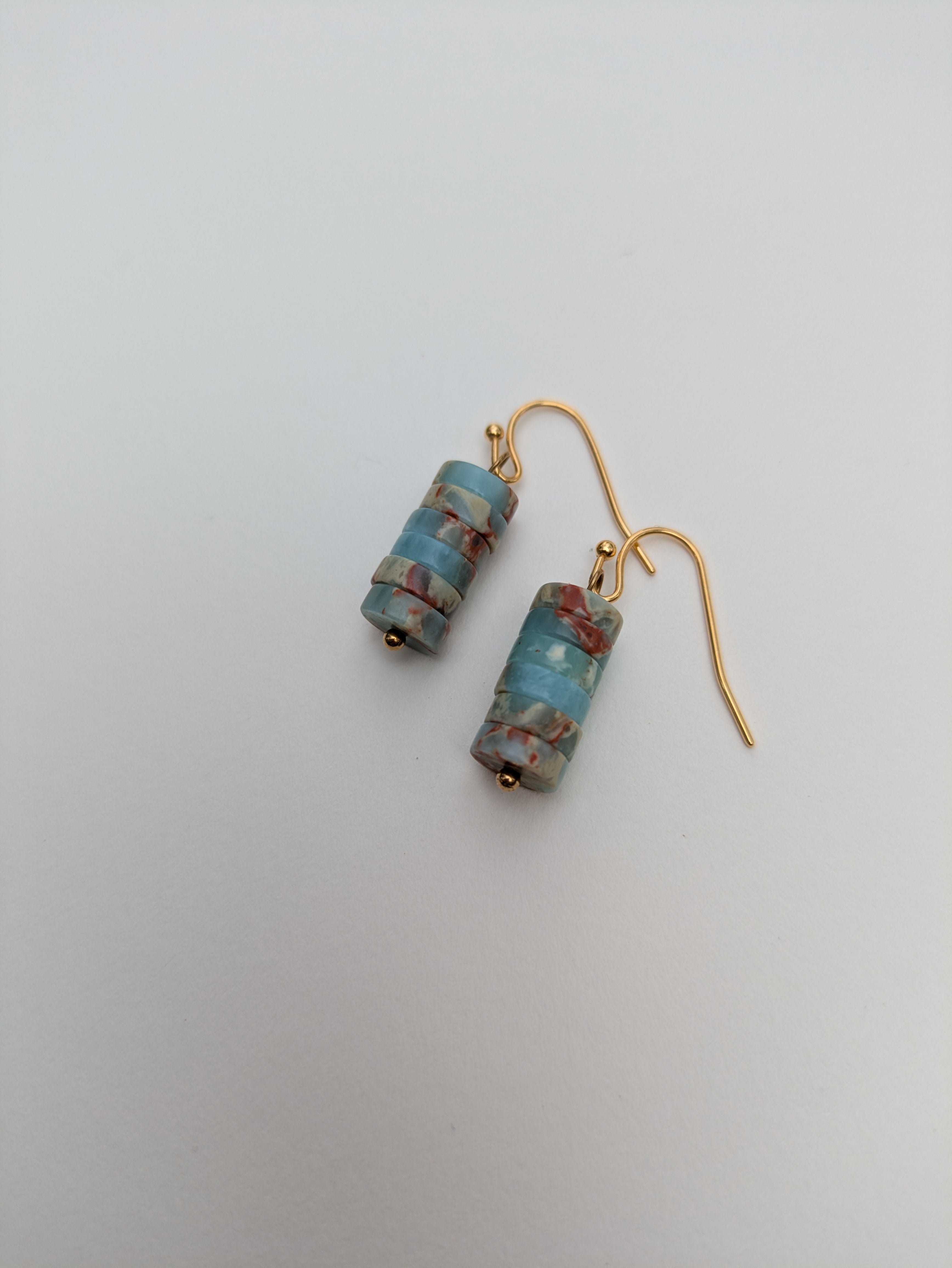 Serpentinite Stacks Earrings