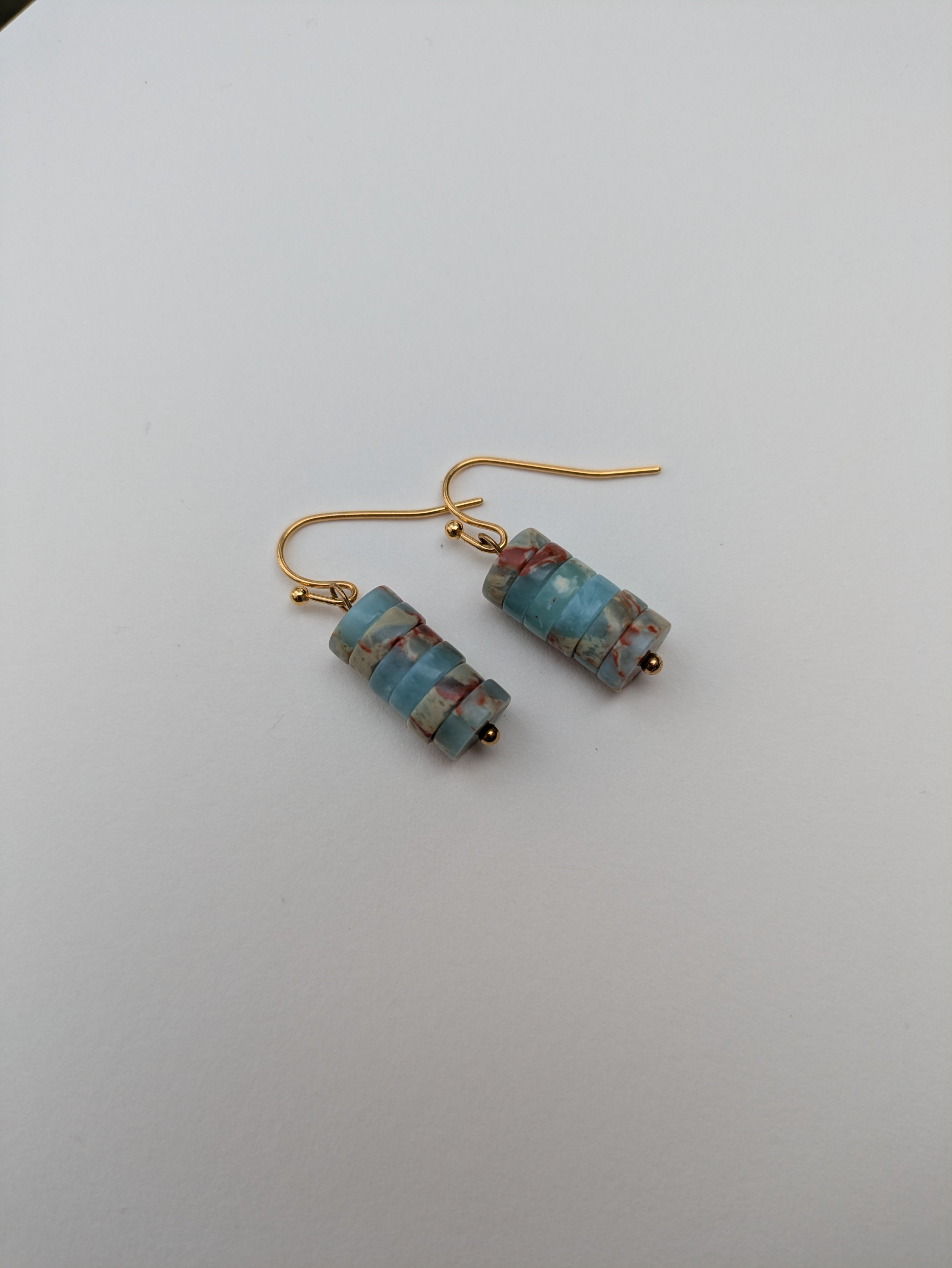 Serpentinite Stacks Earrings