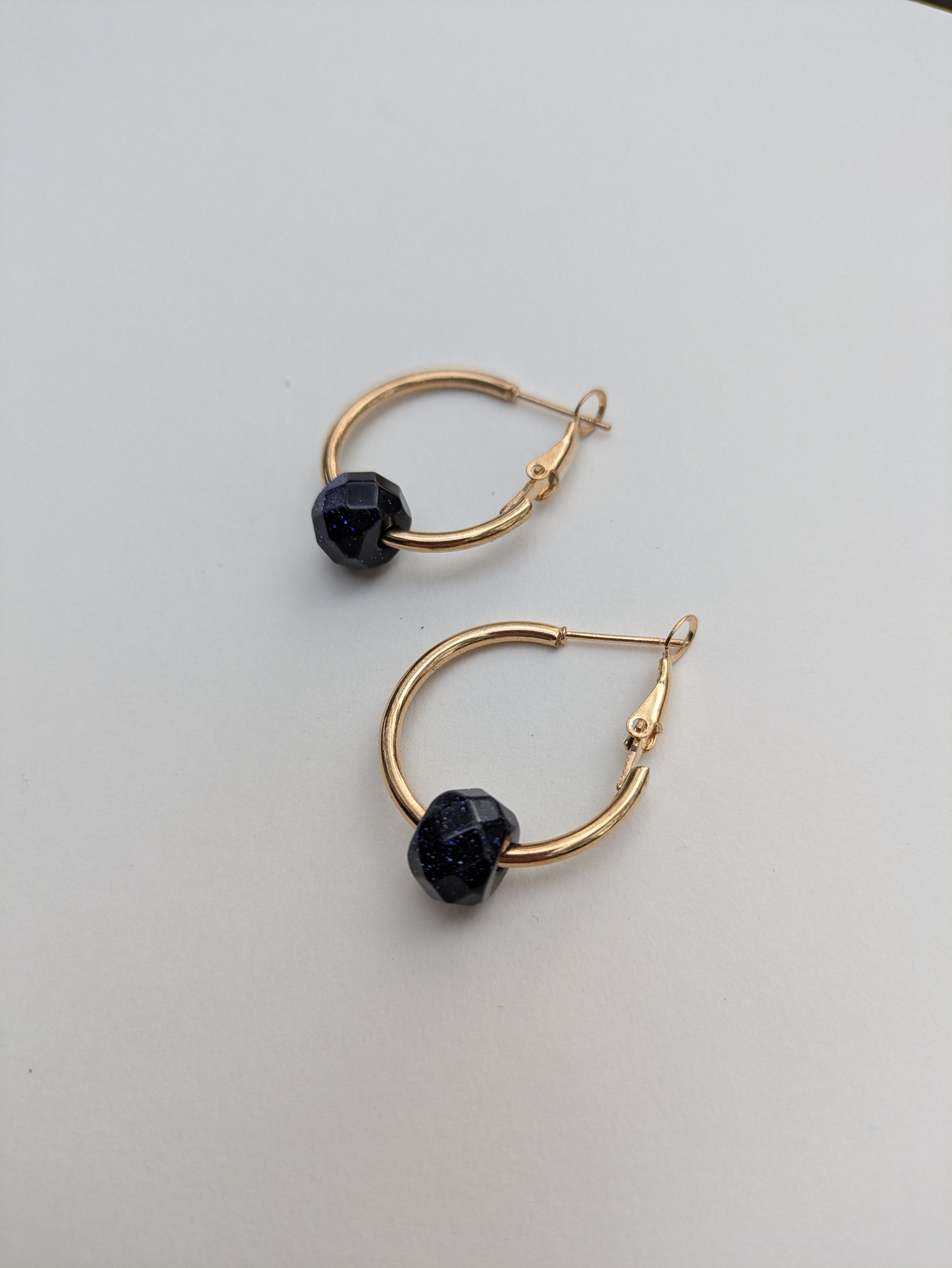 Goldstone Small Hoops